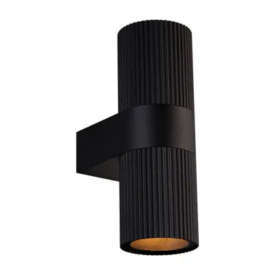 Nordlux - Kyklop Ripple Utomhus Vägglampa Black