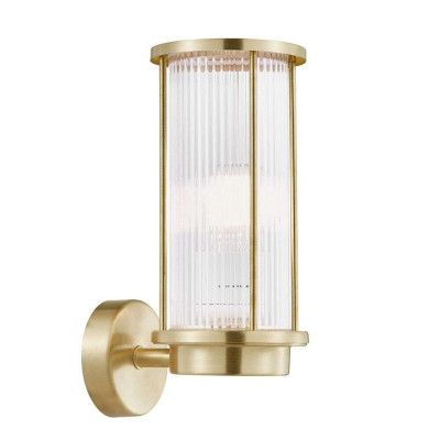 Nordlux - Linton Utomhus Vägglampa Brass