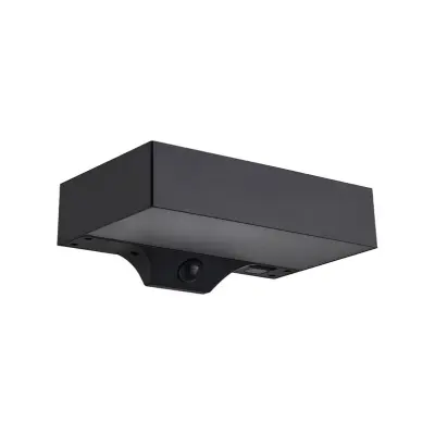 Nordlux - Monay Square Solar Utomhus Vägglampa IP44 Svart