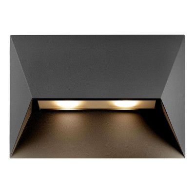 Nordlux - Pontio 27 Utomhus Vägglampa Black
