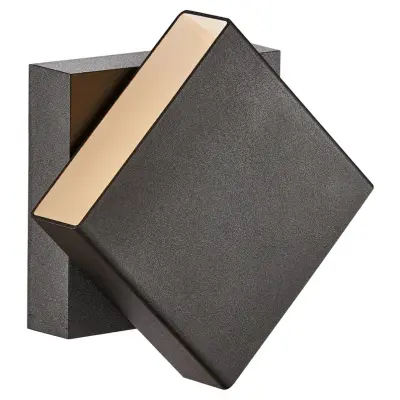 Nordlux - Turn LED Vägglampa  Black
