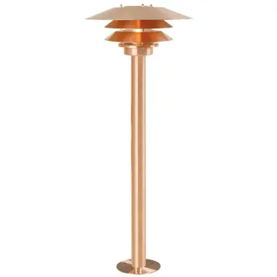 Nordlux - Venø trädgårdslampa Copper