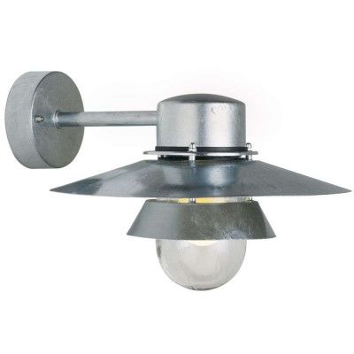 Nordlux - Virum Vägglampa Galvanised