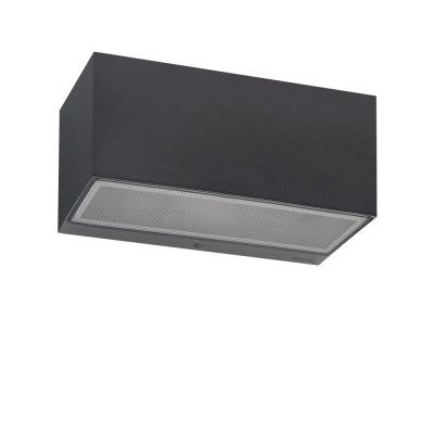 Norlys - Asker Big LED Utomhus Vägglampa 13,7W Grafit