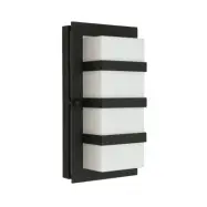 Norlys - Boden Utomhus Vägglampa Opal/Svart