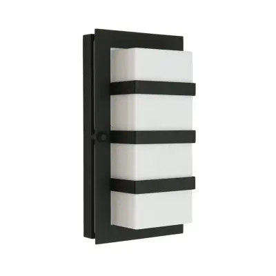 Norlys - Boden Utomhus Vägglampa Opal/Svart