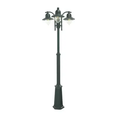 Norlys - Como 3 Utomhus Parkstolpa Svart