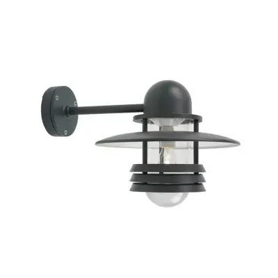 Norlys - Helsinki Utomhus Vägglampa Rak Arm Grafit