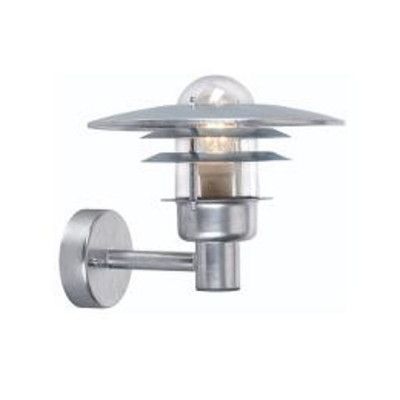 Norlys - Larvik Utomhus Vägglampa Galvaniserad