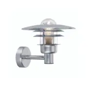 Norlys - Larvik Utomhus Vägglampa Galvaniserad