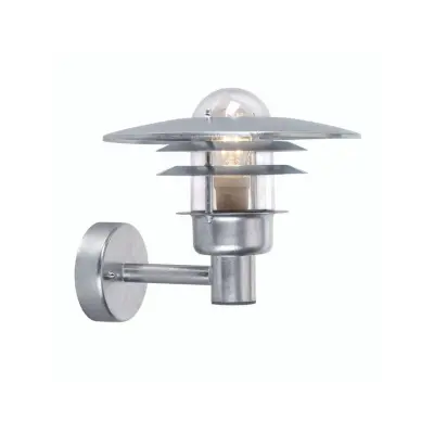 Norlys - Larvik Utomhus Vägglampa Galvaniserad