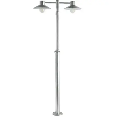 Norlys - Lund 2 Utomhus Parkstolpa t/Ingjutningsfäste Galvaniserad