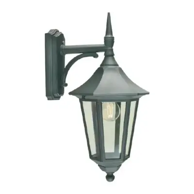 Norlys - Modena Down Utomhus Vägglampa Liten Svart