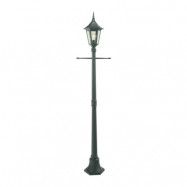 Norlys - Rimini/Milano 1 Utomhus Parkstolpa Svart