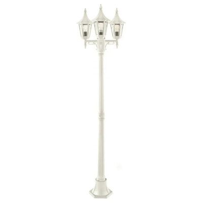 Norlys - Rimini/Milano 3 Utomhus Parkstolpa m/Markfäste Vit