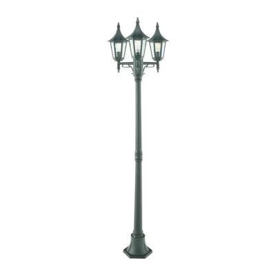 Norlys - Rimini/Milano 3 Utomhus Parkstolpa Svart