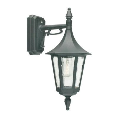 Norlys - Rimini/Milano Down Utomhus Vägglampa Svart