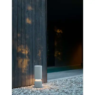 Nui B Trädgårdslampa Concrete Luceplan - Terrass - Betong