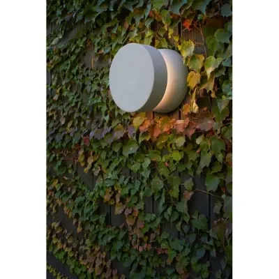 Nui D Utomhus Vägglampa Concrete Luceplan - Terrass - Betong