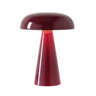 &Tradition - Como SC53 Bärbar bordslampa Rödbrun