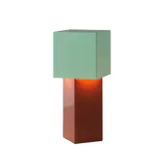 &Tradition - Pivot ATD7 bärbar bordslampa Rusty Mint