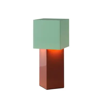 &Tradition - Pivot ATD7 bärbar bordslampa Rusty Mint