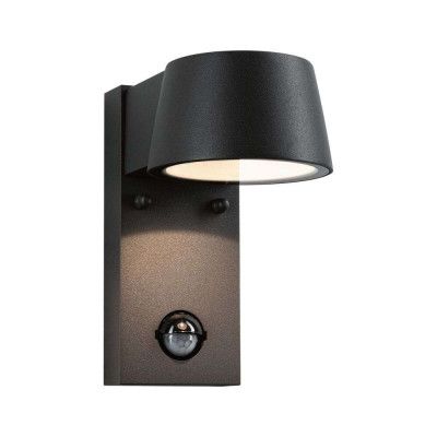 Paulmann - Capea Utomhus Vägglampa m/Sensor Alu/Antracit