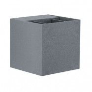 Paulmann - Cybo Utomhus Vägglampa 8x8 Grå