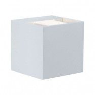 Paulmann - Cybo Utomhus Vägglampa 8x8 Vit