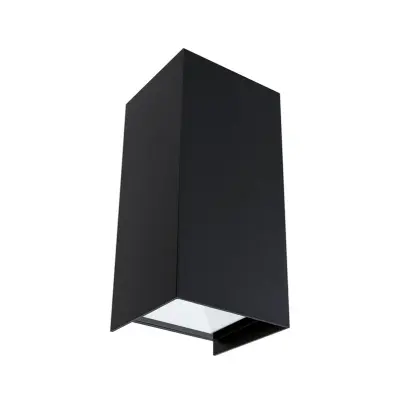 Paulmann - Flame LED Utomhus Vägglampa IP44 Anthracite/Aluminium