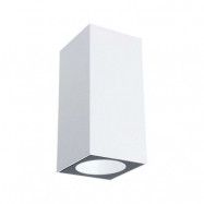 Paulmann - Flame Utomhus Vägglampa Up/Down Vit