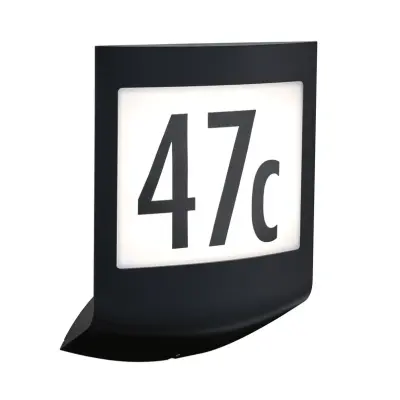 Paulmann - Padea Utomhus Vägglampa m/Sensor SWR Antracit