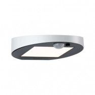 Paulmann - Ryse Utomhus Vägglampa Solcelle m/Sensor Vit