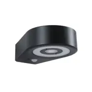 Silma Utomhus Vägglampa m/Sensor SWR Antracit Paulmann - Modern - Aluminium - Rund