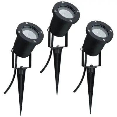Paulmann - Special Line LED-markspettslampa, 3-pack, GU10