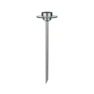 Paulmann - Ufo Solar LED Lámpara Exterior/Jardín IP44 Stainless Steel/Clear