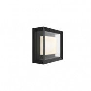 Philips Hue - Econic 3 Utomhus Vägglampa Square White/Color Amb.
