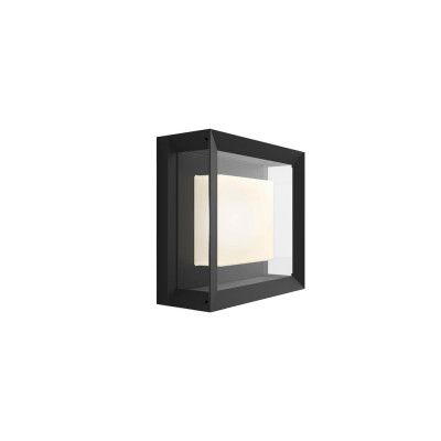 Philips Hue - Econic 3 Utomhus Vägglampa Square White/Color Amb.