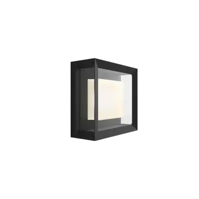 Philips Hue - Econic 3 Utomhus Vägglampa Square White/Color Amb.