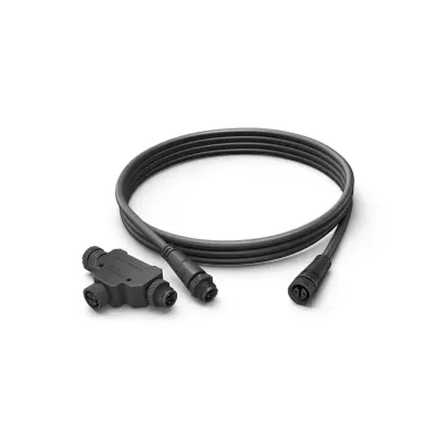 Philips Hue - LV Cable 2,5M + T-part Hue Outdoor IP67