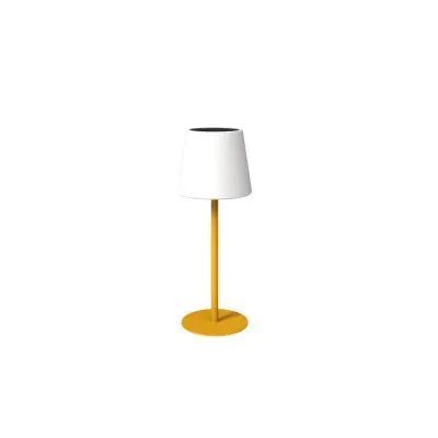 Portabel LED-Lampa Arc Solcell Gul Mango Burst