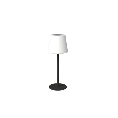 Portabel LED-Lampa Arc Solcell Svart