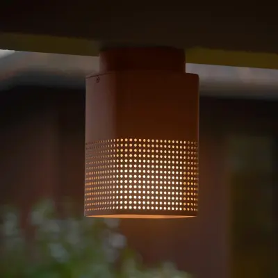 Sidara Seaside utomhustaklampa, IP54, E27 – Nordlux - Balkong - Modern - Aluminium - Vinklad