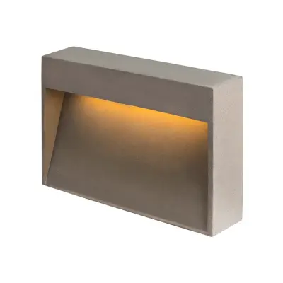SLV - Concreto LED LED-utomhusvägglampa M IP65 ljusgrå –