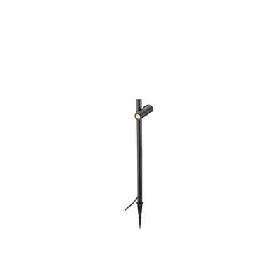SLV - Helia Slim Pole 1 Utomhus Spot w/Spike IP65 Black