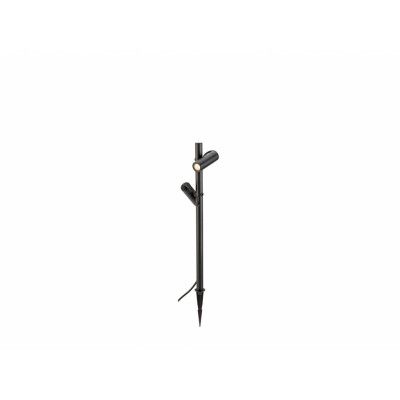 SLV - Helia Slim Pole 2 Utomhus Spot w/Spike IP65 Black
