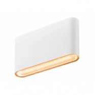 SLV - Oval 14 LED Utomhus Vägglampa IP65 White