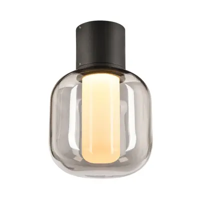 SLV - Ovalisk Utomhus Plafond LED  Anthracite