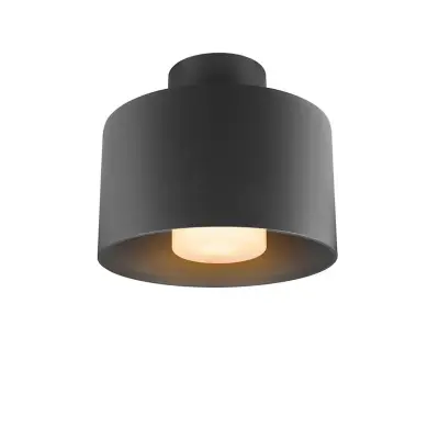SLV - Photoni Cyl Utomhus Plafond Cylindrical Black