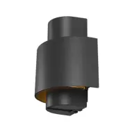 SLV - Photoni Cyl Utomhus Vägglampa Cylindrical Black